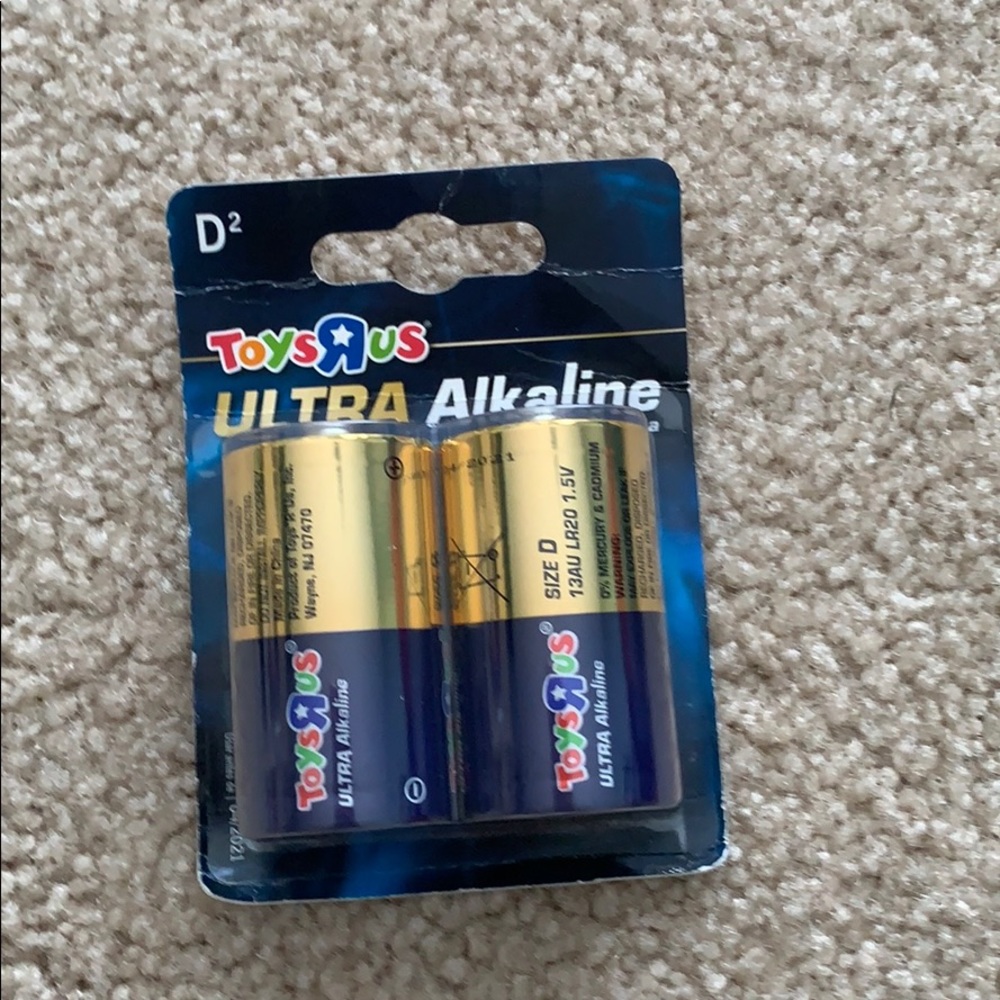 Toys Rus D2 batteries memorabilia